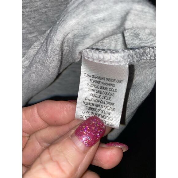 Cherry Coke T Shirt Womens Size Medium Gray Graphic Spell Out Logo Coca Cola - Picture 4 of 4